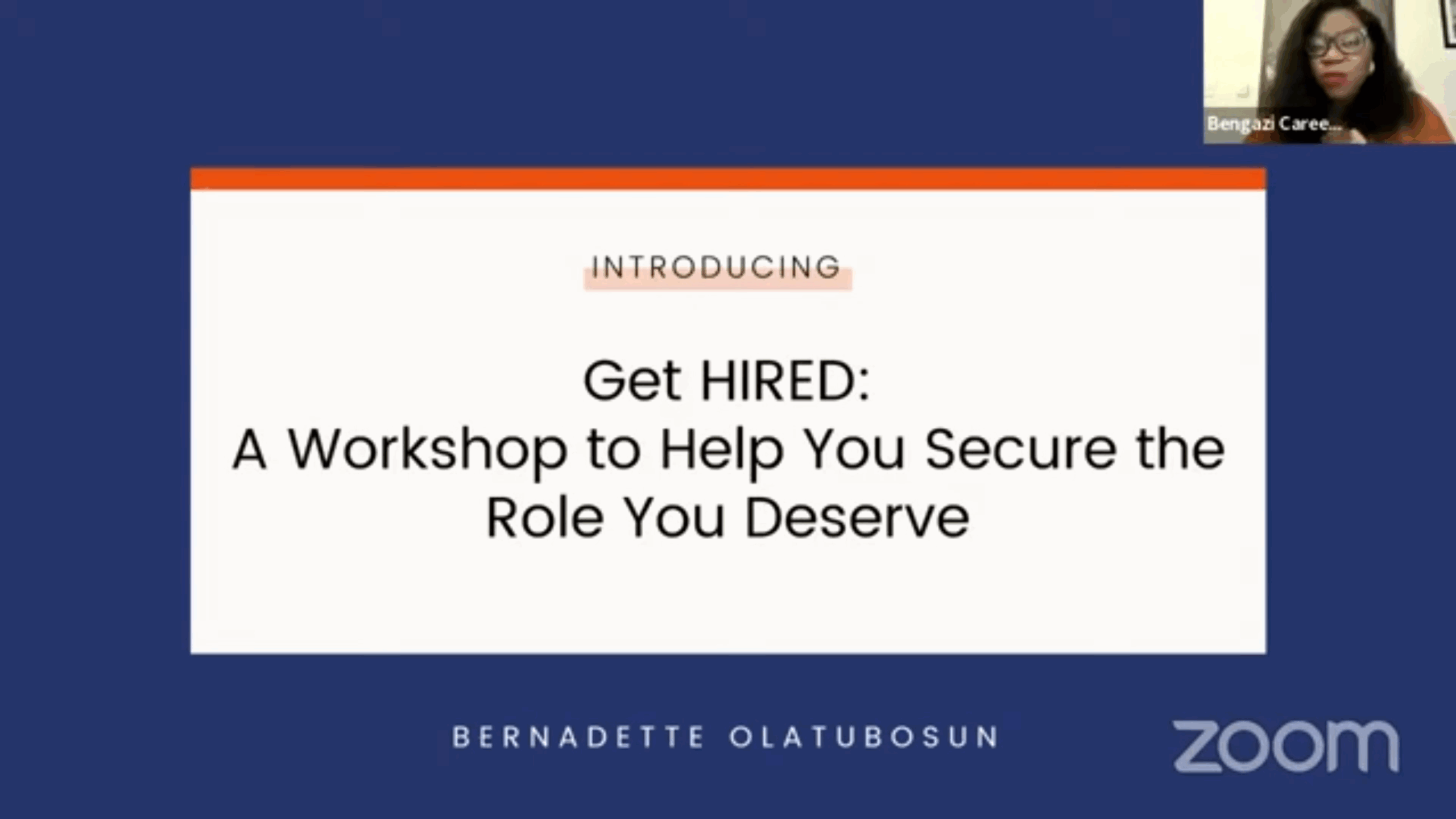 Get Hired Webinar Replay